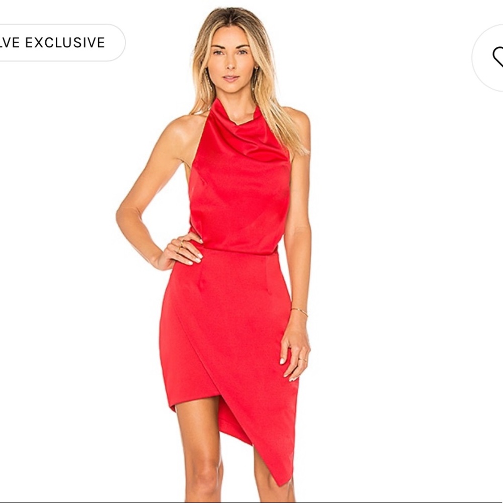 Elliatt Red camo Dress